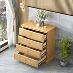 Grand meuble de rangement moderne et polyvalent en bois gris