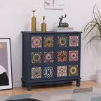 Meuble moderne du milieu du siècle avec motifs décoratifs pour la maison