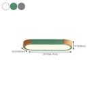 Plafonnier LED moderne encastré pour espaces résidentiels