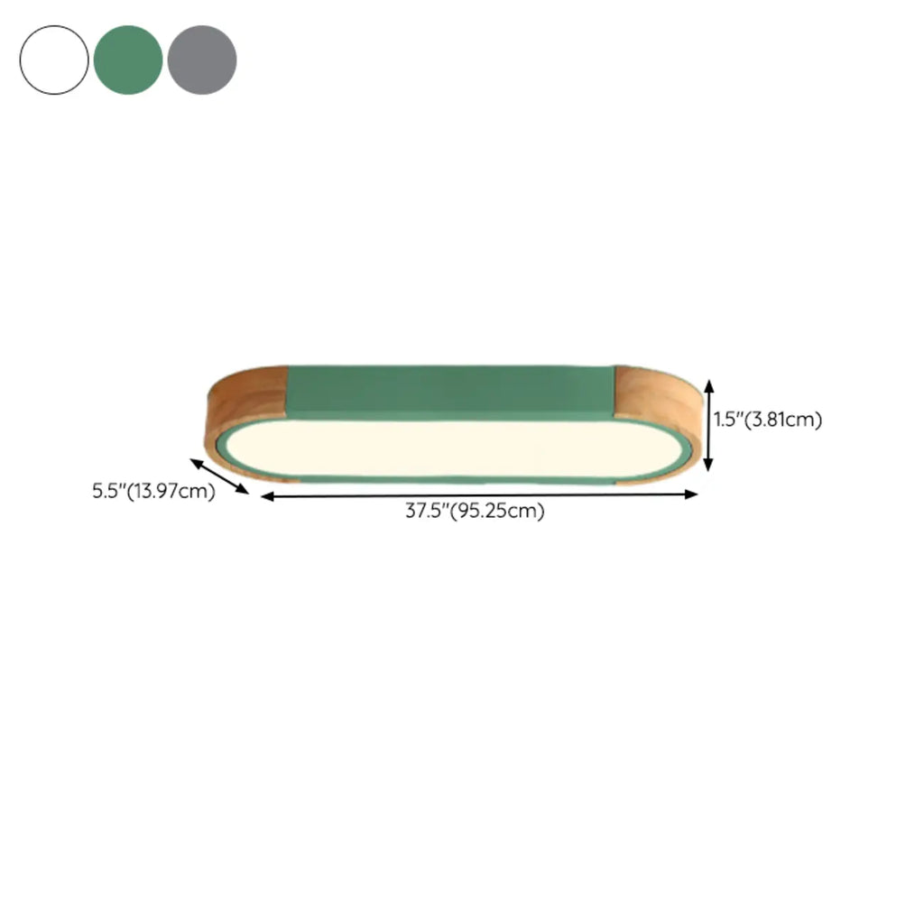 Plafonnier LED moderne encastré pour espaces résidentiels