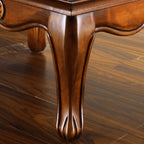 Meuble d'appoint en bois massif de style Mid-Century pour le rangement de la chambre