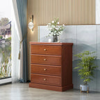 Grand meuble de rangement moderne et polyvalent en bois gris