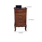 Meuble d'appoint en bois massif de style Mid-Century pour le rangement de la chambre