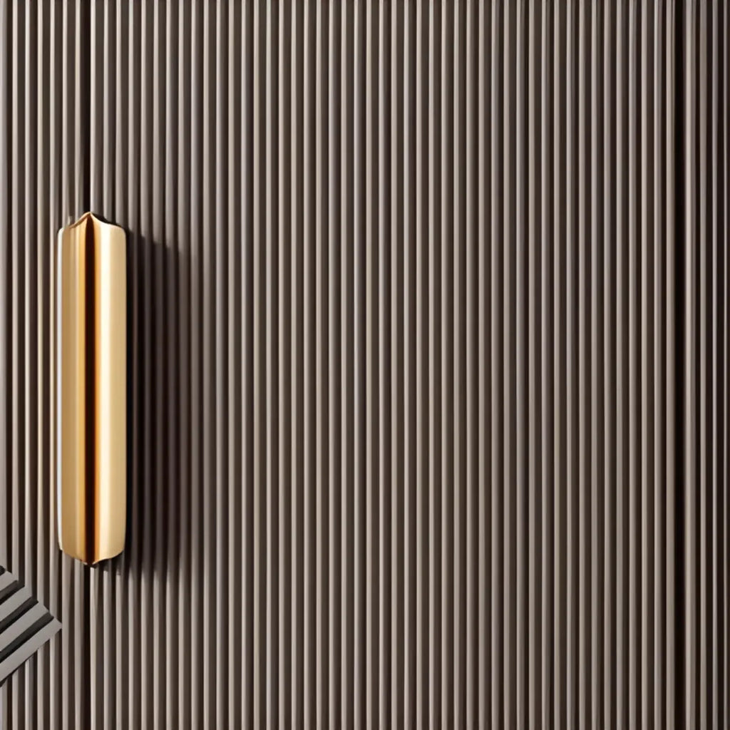 35.5 Glam Mobiletto d'Appoggio in Legno per l'Arredamento del Soggiorno