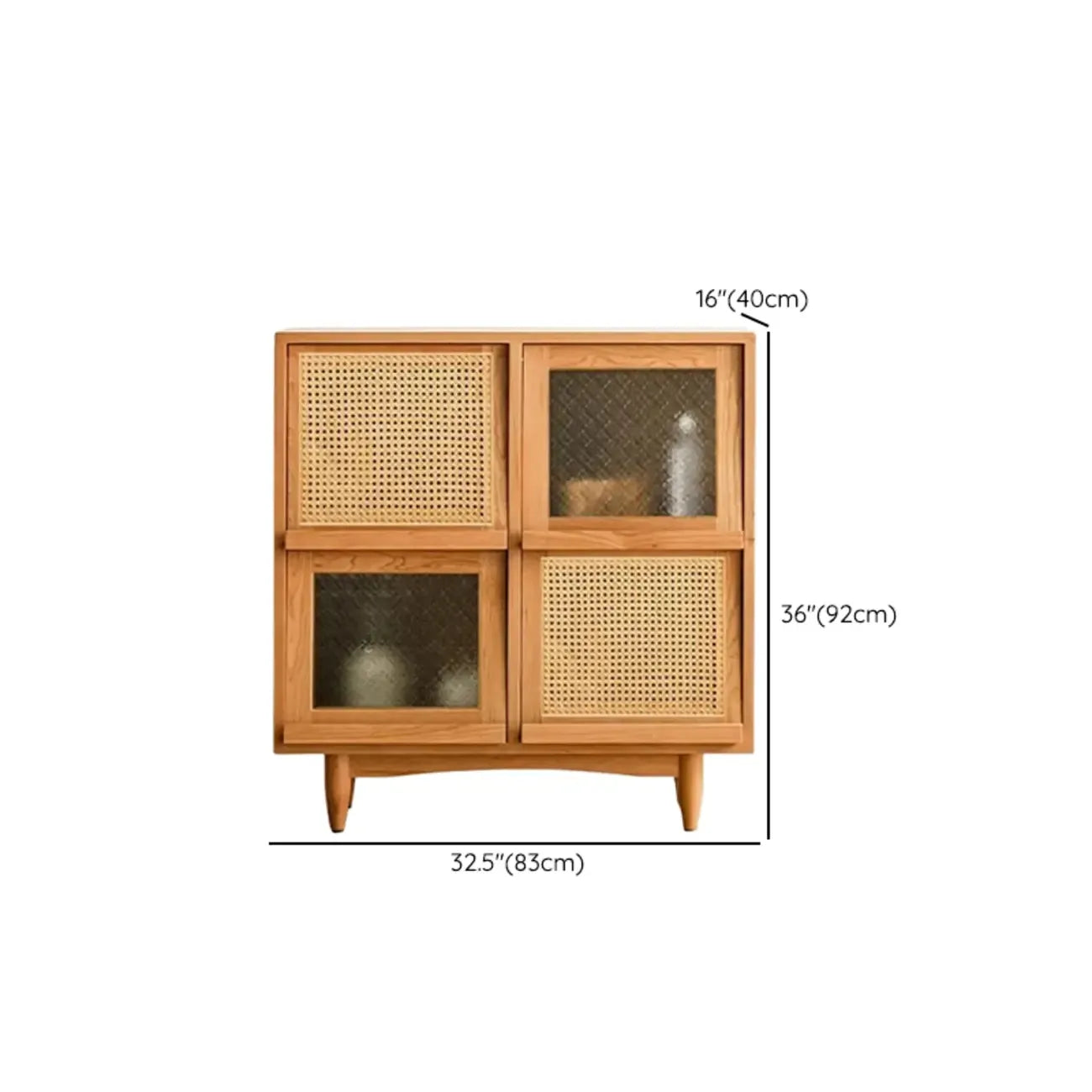Bibliothèque standard en bois pour la maison, finition naturelle