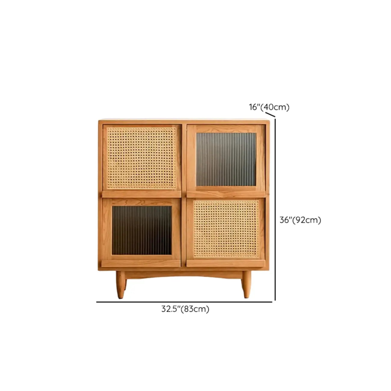 Bibliothèque standard en bois pour la maison, finition naturelle
