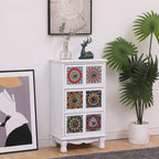 Meuble moderne du milieu du siècle avec motifs décoratifs pour la maison