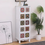 Meuble moderne du milieu du siècle avec motifs décoratifs pour la maison