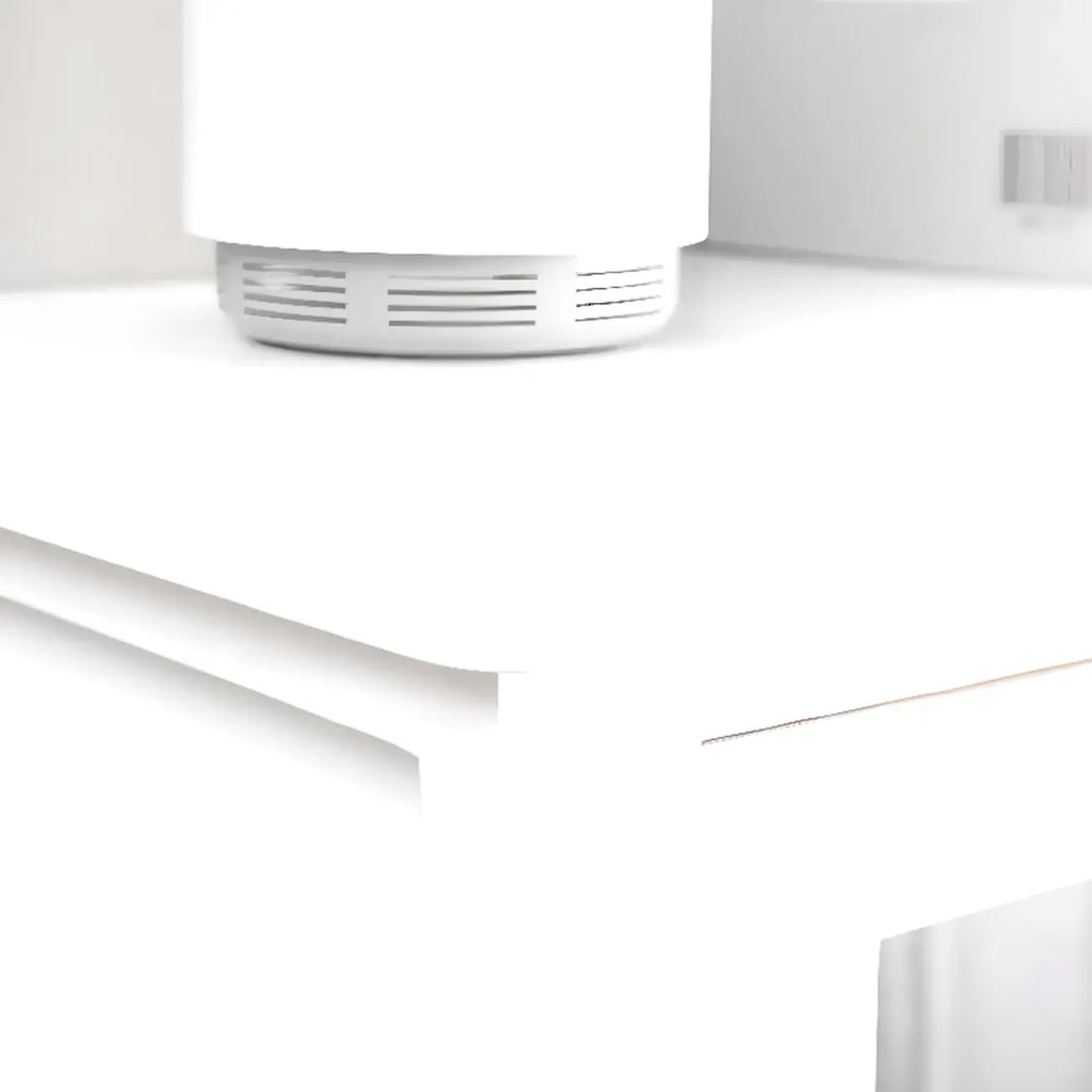Meuble indépendant en bois massif blanc avec tiroirs