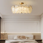 Plafonnier de luxe avec abat-jour d'ambiance pour salon