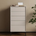 Commode d'appoint autoportante avec tiroirs pour le rangement de la maison