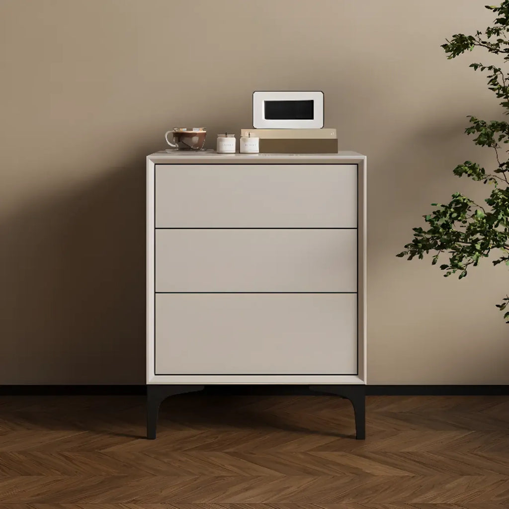 Commode d'appoint autoportante avec tiroirs pour le rangement de la maison