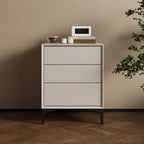 Commode d'appoint autoportante avec tiroirs pour le rangement de la maison