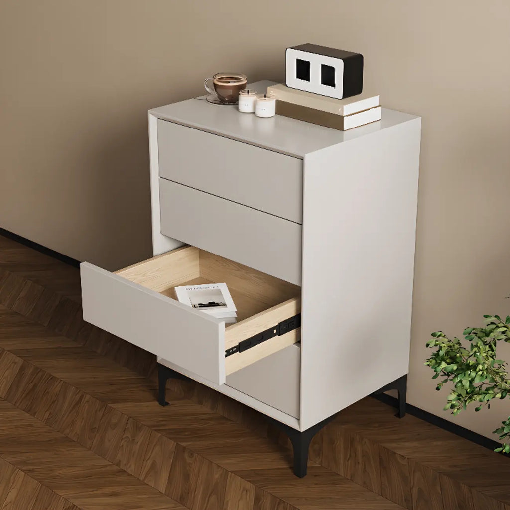 Commode d'appoint autoportante avec tiroirs pour le rangement de la maison