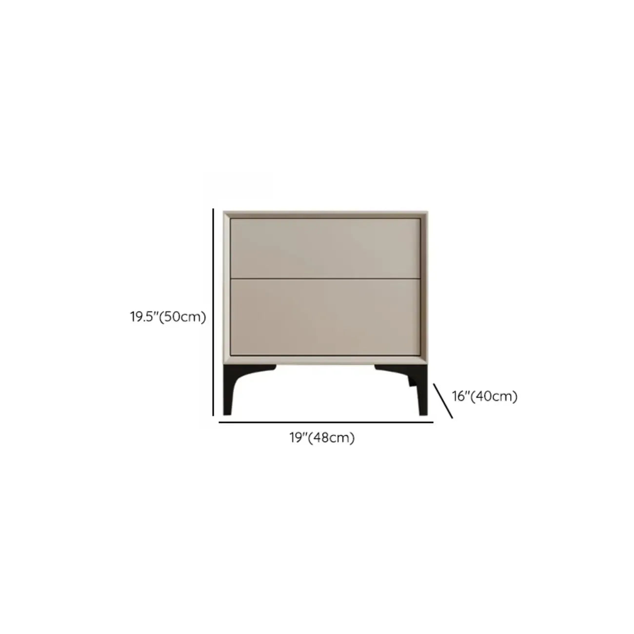 Commode d'appoint autoportante avec tiroirs pour le rangement de la maison