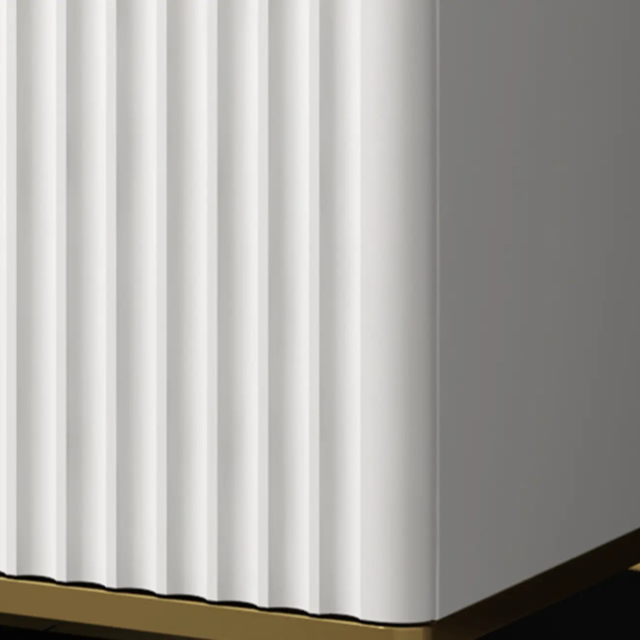 Meuble de salon glamour en bois avec plusieurs tiroirs