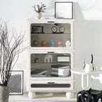 Meuble d'appoint moderne autoportant pour forme rectangulaire