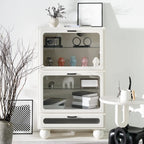 Meuble d'appoint moderne autoportant pour forme rectangulaire