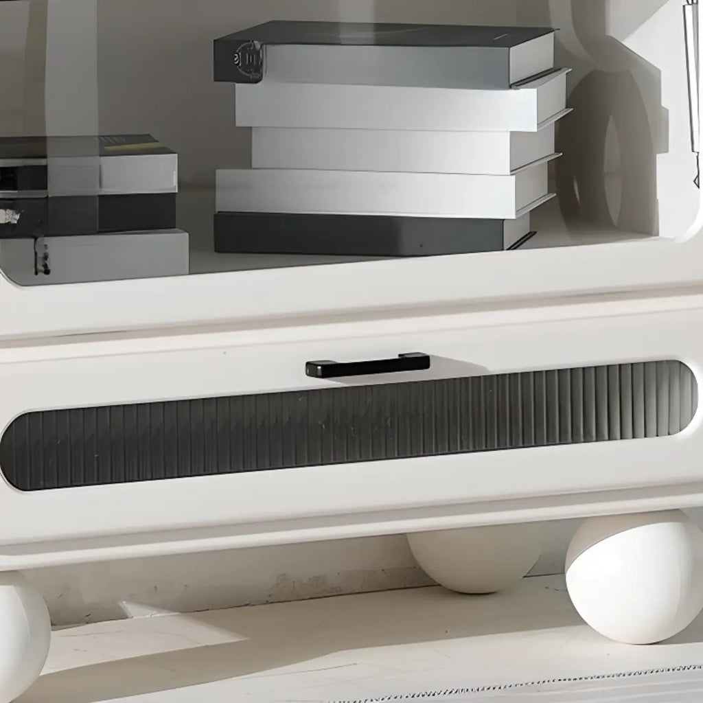 Meuble d'appoint moderne autoportant pour forme rectangulaire