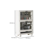 Meuble d'appoint moderne autoportant pour forme rectangulaire