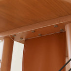 Table de bar moderne en bois de 122 cm avec tiroir de rangement