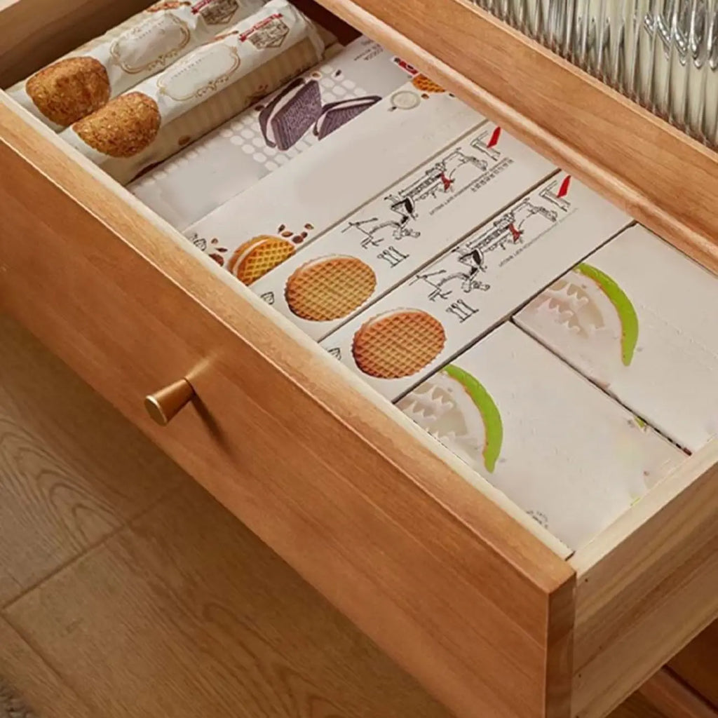 Madia da cucina in legno di ciliegio regolabile Made in China