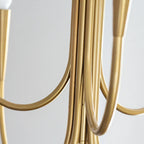 Lustre de plafond à branches de style Mid-Century avec hauteur réglable