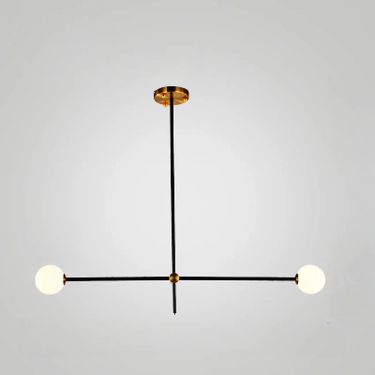 Lampadario Sputnik Industriale Nero a 6 Luci