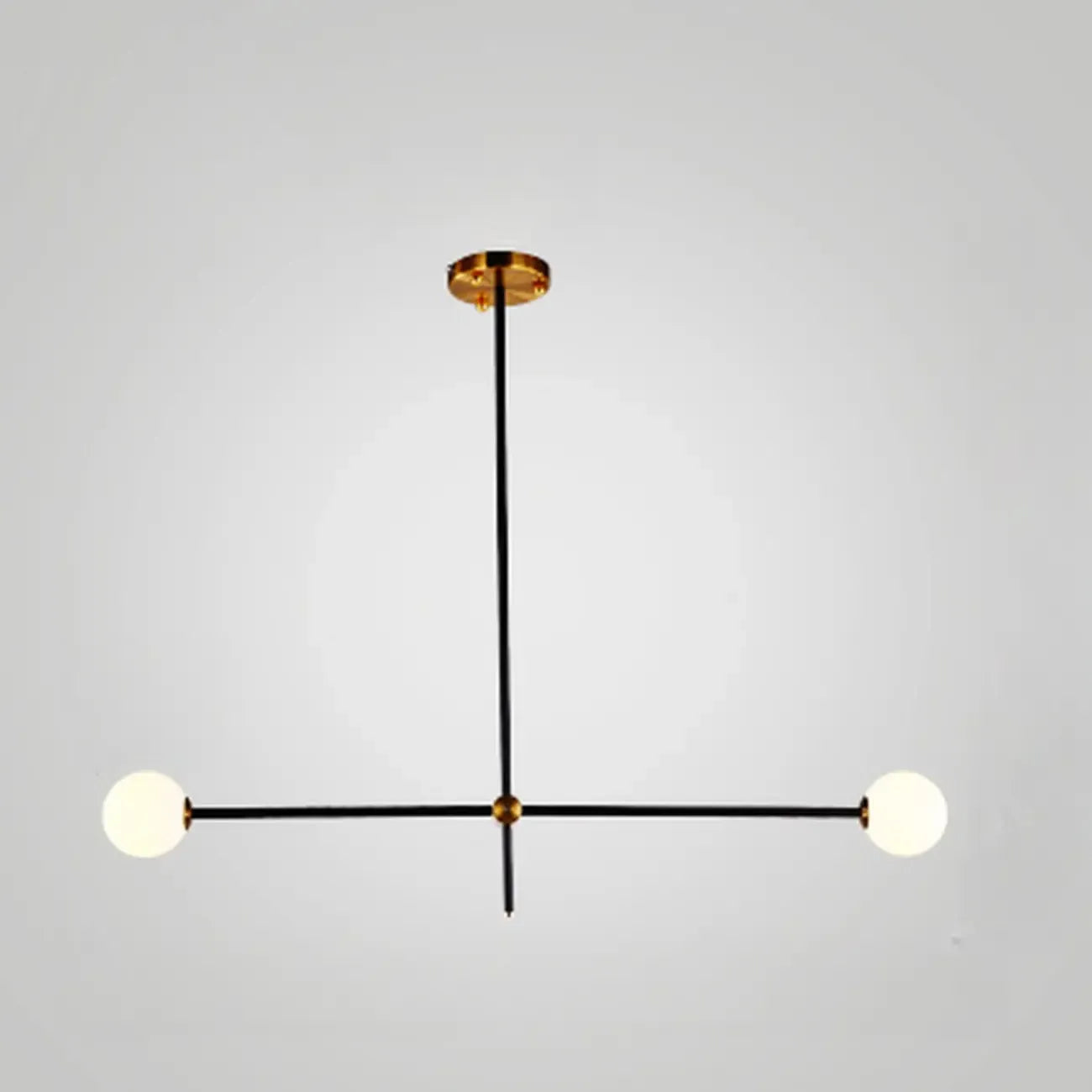 Lampadario Sputnik Industriale Nero a 6 Luci