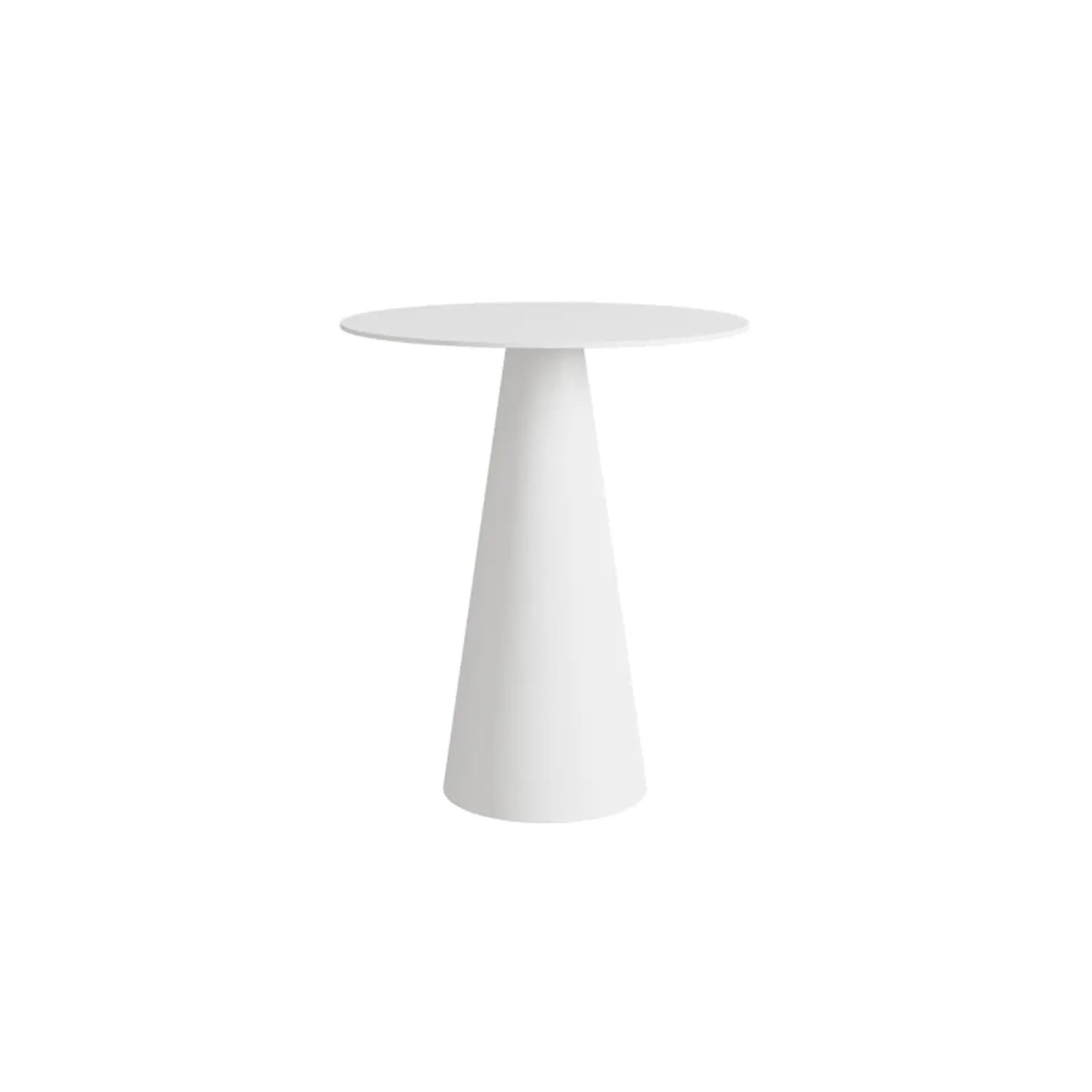 Table d'appoint ronde moderne en métal noir pour salon