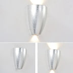 Applique murale LED noire moderne pour salle de bain