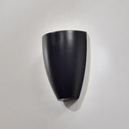 Applique murale LED noire moderne pour salle de bain