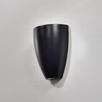 Applique murale LED noire moderne pour salle de bain