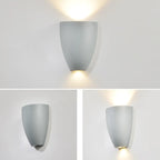 Applique murale LED noire moderne pour salle de bain