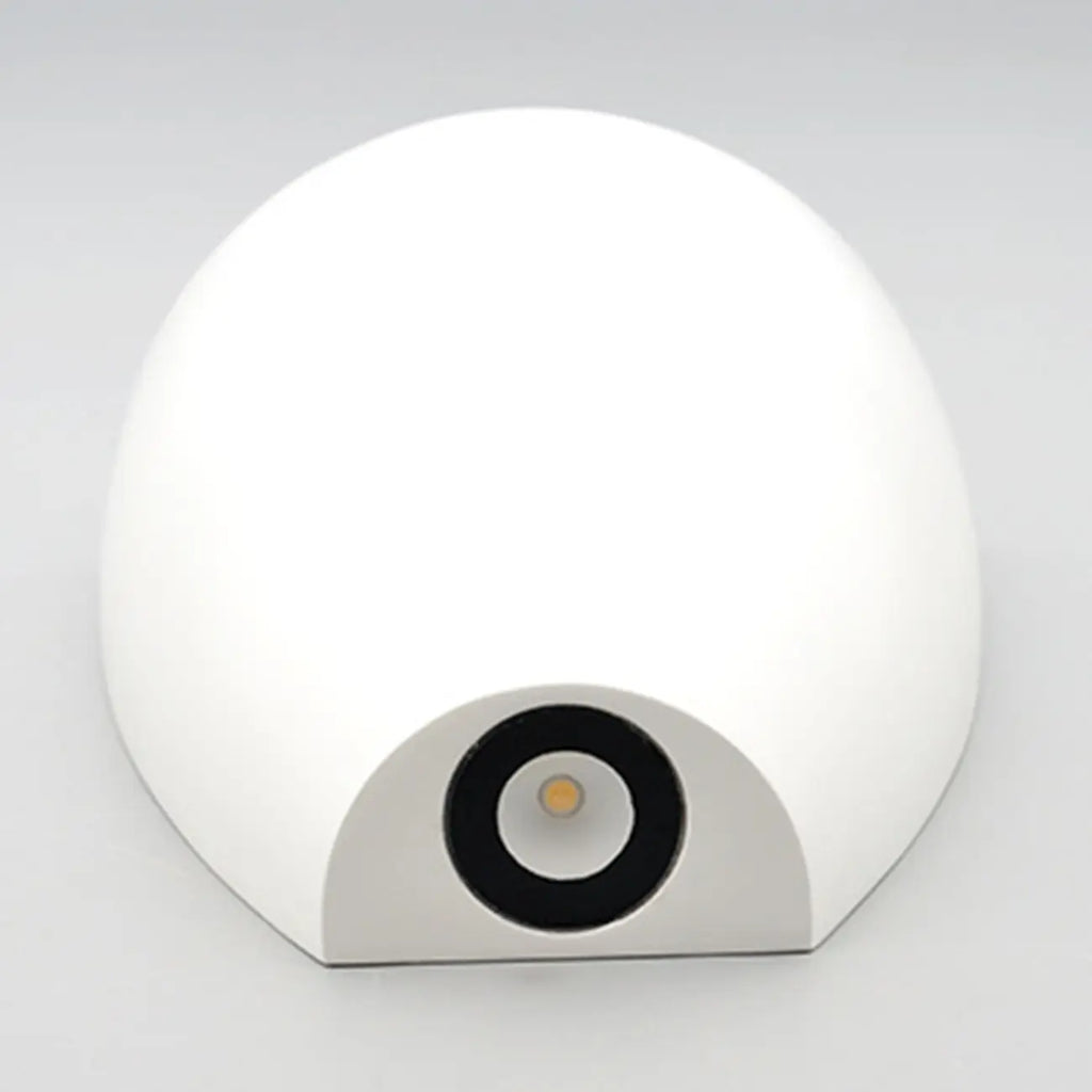 Applique murale LED noire moderne pour salle de bain