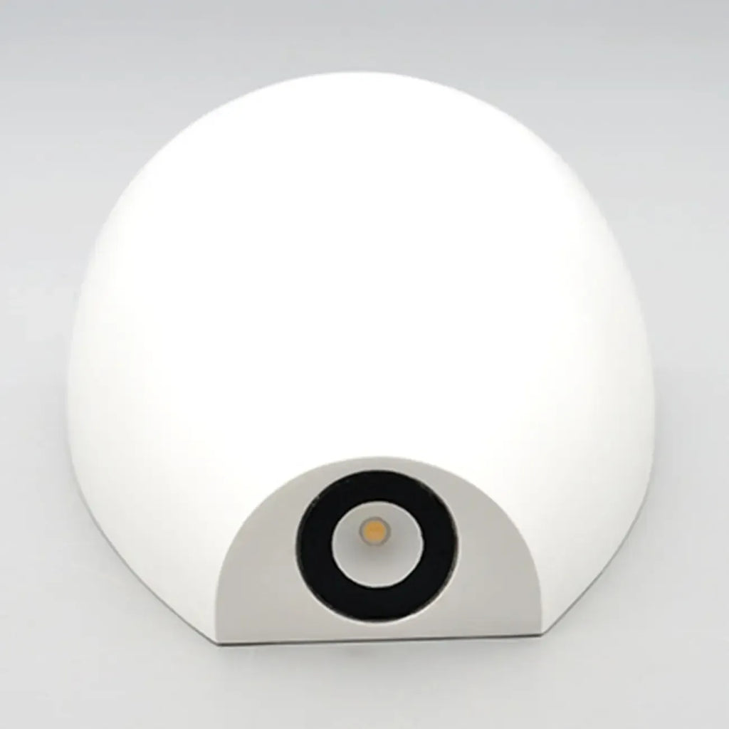 Applique murale LED noire moderne pour salle de bain
