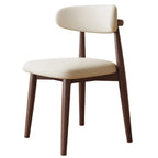 Ensemble de 2 chaises de salle à manger en bois de style moderne du milieu du siècle