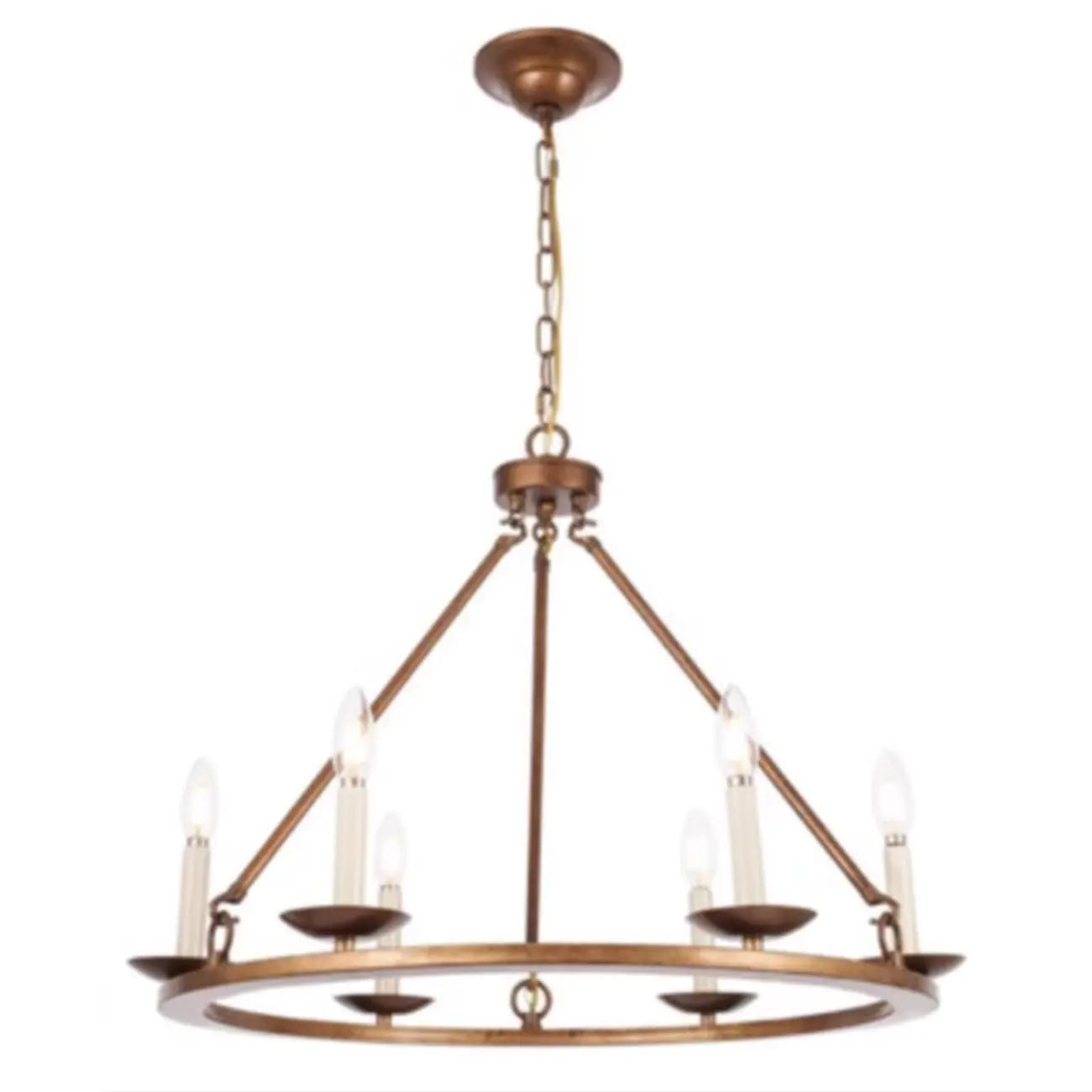 Lustre industriel en fer noir pour salle à manger