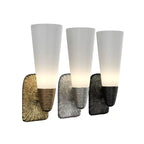 Applique murale élégante en verre pour salle de bain, style Art déco