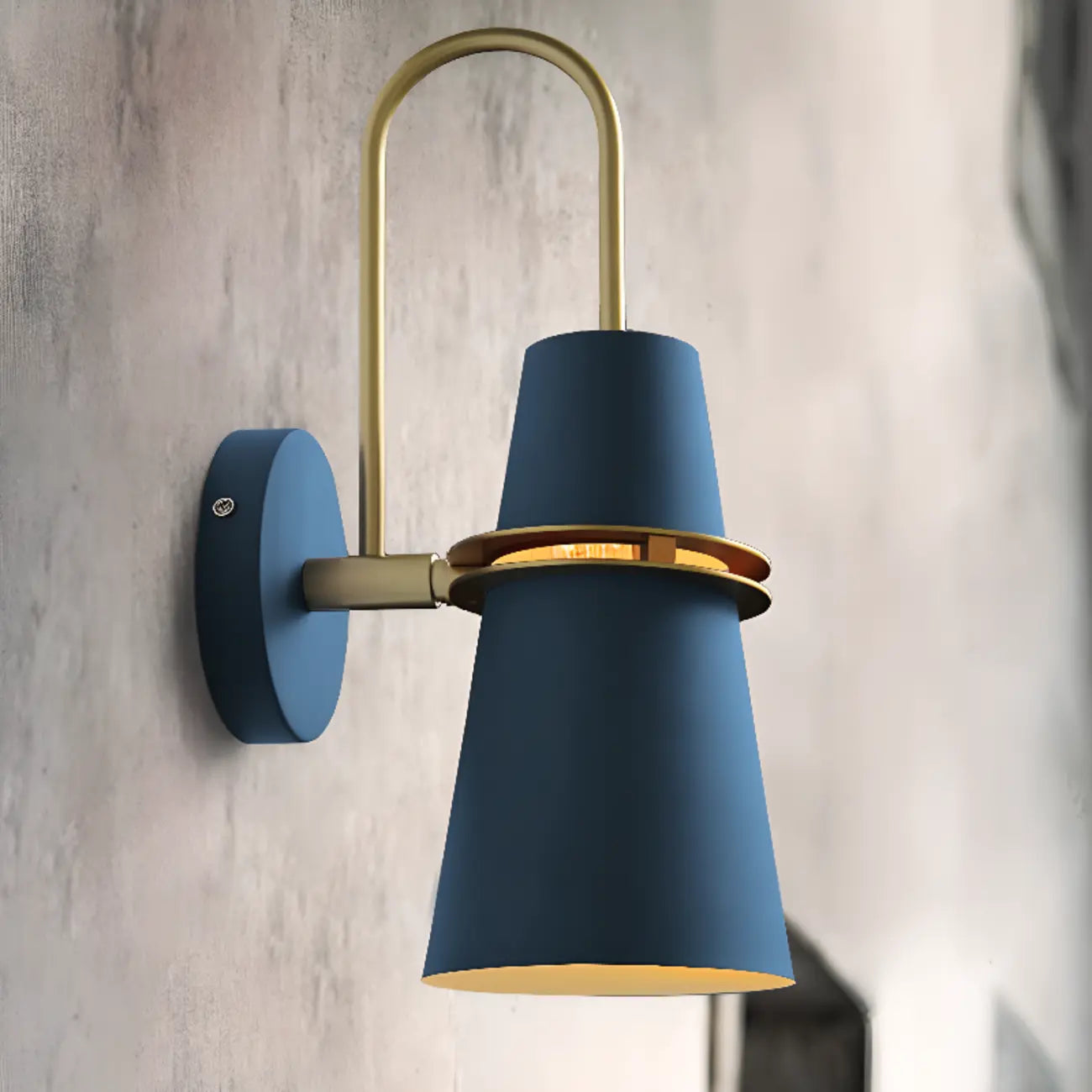 Applique murale minimaliste à LED pour salle de bain