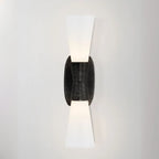 Applique murale élégante en verre pour salle de bain, style Art déco