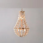 Lustre moderne en céramique en forme de dôme pour une salle à manger élégante