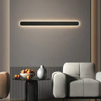 Applique murale linéaire LED moderne d'intérieur avec abat-jour en acrylique