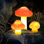 Lampe LED extérieure en forme de champignon pour allée de jardin