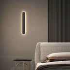 Applique murale linéaire LED moderne d'intérieur avec abat-jour en acrylique