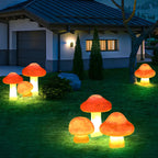 Lampe LED extérieure en forme de champignon pour allée de jardin