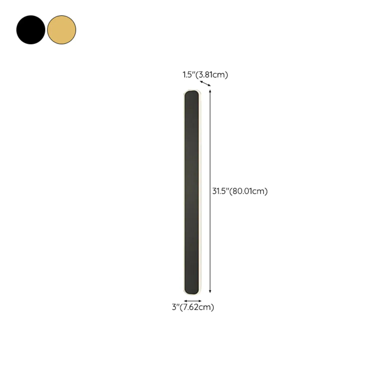 Applique murale linéaire LED moderne d'intérieur avec abat-jour en acrylique