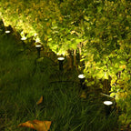 Mini projecteur solaire LED encastrable pour jardin de cour