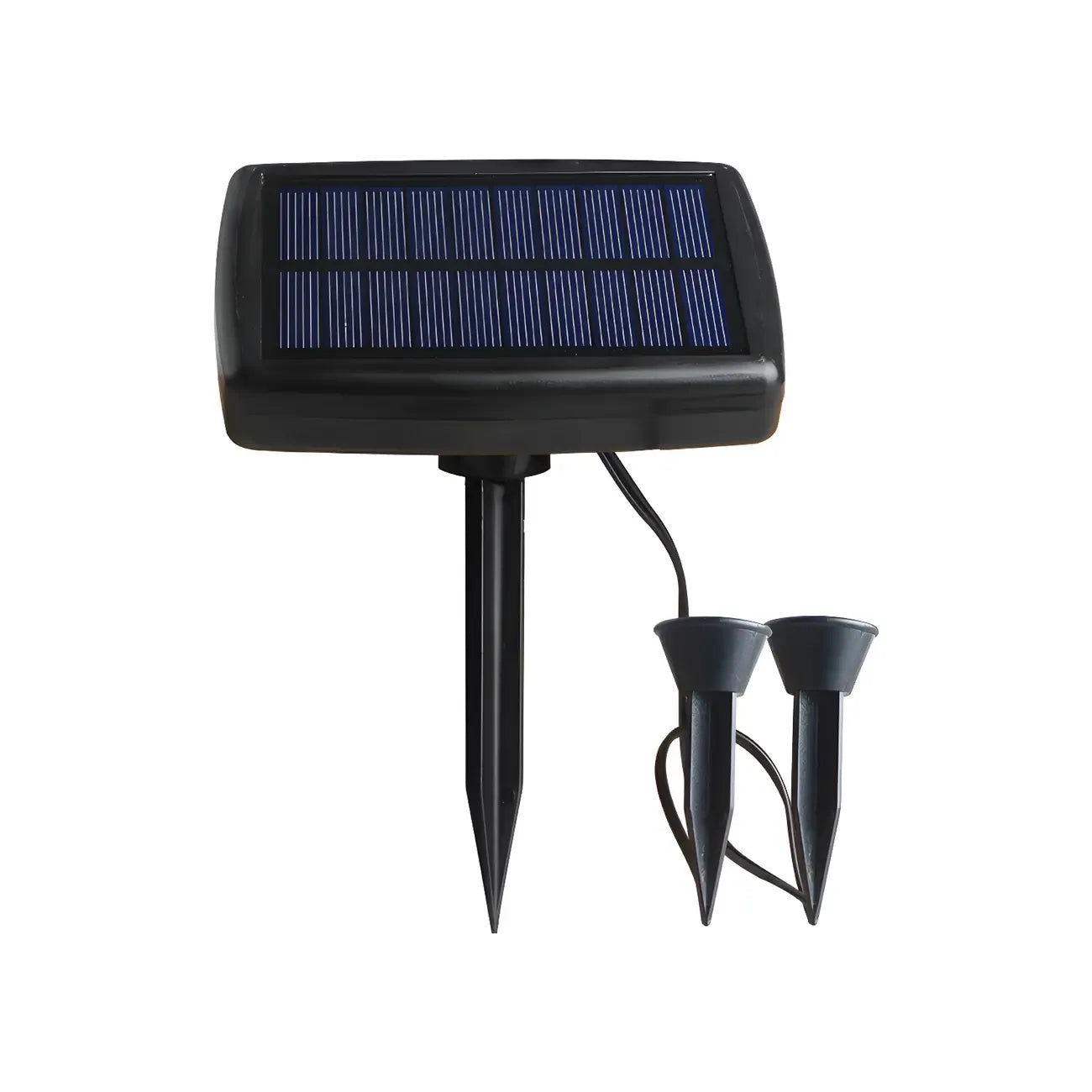 Mini projecteur solaire LED encastrable pour jardin de cour