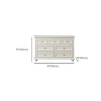 Commode de célibataire en bois blanc de qualité supérieure avec poignée dorée